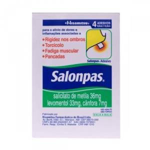 Salonpas Adesivo - 4 Adesivos Transdérmicos