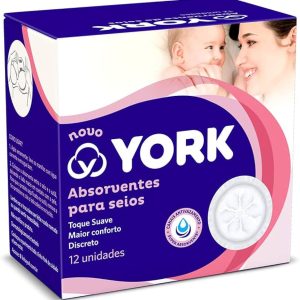 Absorventes para Seios York 12 Unidades