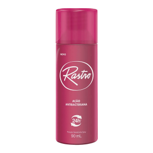 Desodorante Spray Feminino Ação Antibacteriana 24h Rastro 90mL