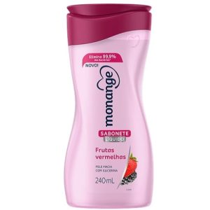 Sabonete Líquido Monange Frutas Vermelhas 240mL