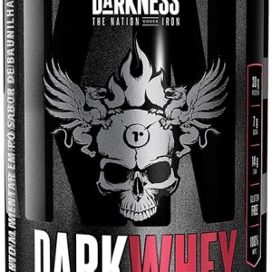 Dark Whey 100% Sabor Chocolate Maltado Darkness Integralmédica Pote 900g