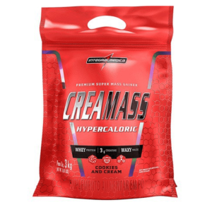 Creamass Hipercaloric Integralmedica cookies and cream, pacote com 3kg