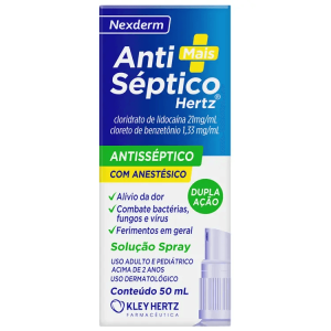 Antimais Septico 1.33mg/mL + 21mg/mL Aerosol Tópico - Frasco com 50 mL