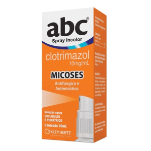 Abc 10mg/mL Solução Tópica (Spray) - Frasco com 30 mL