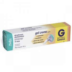 Diclofenaco Dietilamonio 10mg/g - 1 Gel Dermatológico