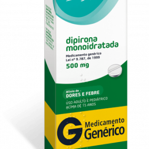 Dipirona 500mg Caixa com 30 Comprimidos