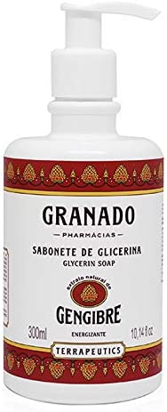Sabonete de Glicerina Granado Terrapeutics gengibre, líquido com 300mL