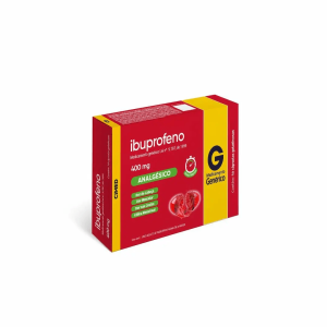 Ibuprofeno 400mg Cápsula Mole - Caixa com 10 Cápsulas