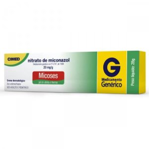 Nitrato de miconazol 20mg/g Creme Dermatológico - Bisnaga com 28 g