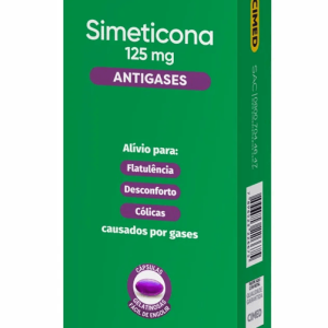 Simeticona 125mg Cápsula Mole - Caixa com 10 Cápsulas
