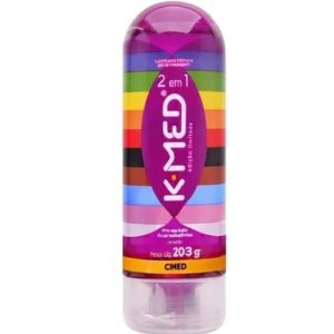 Lubrificante Íntimo 2 em 1 K-Med LGBTQIAP+ - 203g