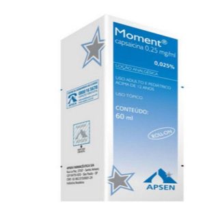 Moment 0.25mg/mL Emulsão Tópica - Frasco Roll-On com 60mL