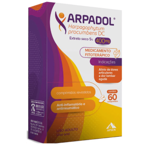 Arpadol 400mg Comprimido Revestido - Caixa com 60 Comprimidos