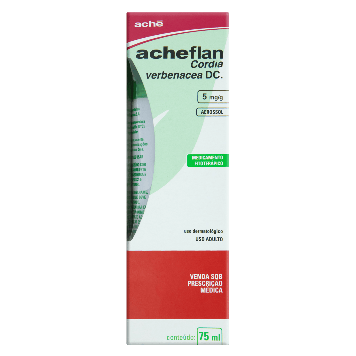 Acheflan 5mg/g Solução Aerossol Dermatológica - Aerossol com 75 mL