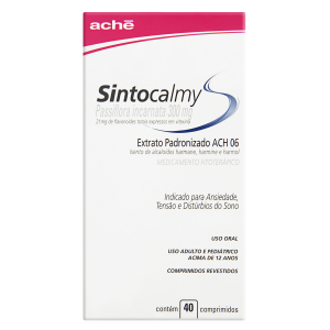 Sintocalmy 300mg Comprimido Revestido - Caixa com 40 Comprimidos