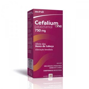 Cefalium ONE 750mg Caixa com 20 Comprimidos