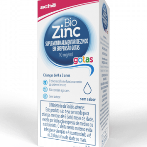 Biozinc 10mg/mL Suspensão Oral (Gotas) - Frasco com 15mL
