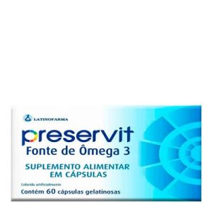 Ômega-3 Preservit 60 Cápsulas