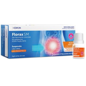 Florax SM 50Milhões/mL Suspensão oral - 5 Flaconetes de 5mL