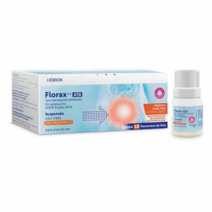 Florax SM ATB Pediátrico 50Milhões/mL Suspensão Oral - 5 Flaconetes com 5mL