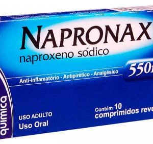 Napronax 550mg Comprimido Revestido - Caixa com 10 Comprimidos