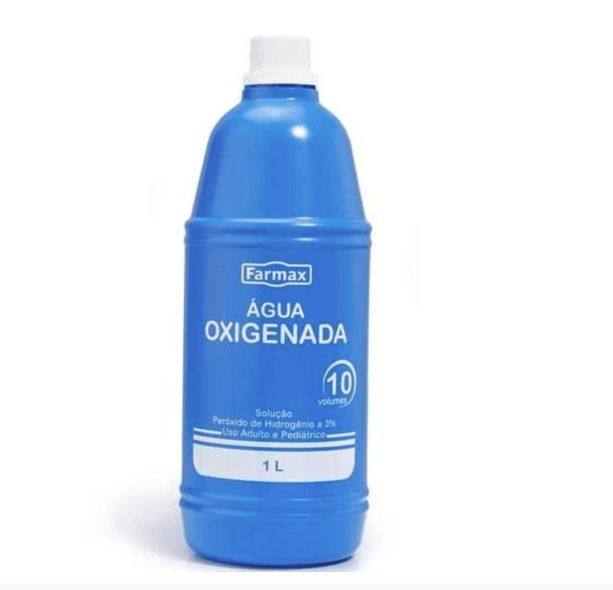 Água Oxigenada Farmax 10 Volumes Antisséptico 1L