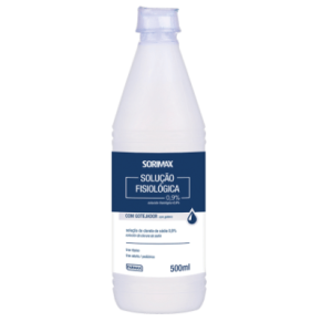 Soro Fisiológico 0,9% Farmax 500mL