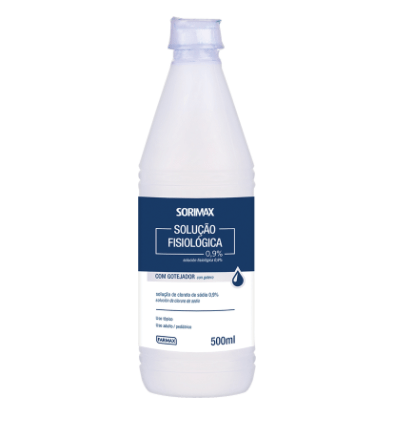 Soro Fisiológico 0,9% Farmax 500mL