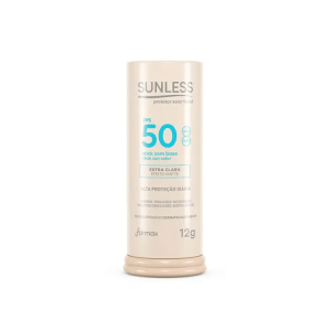 Protetor Solar Facial FPS50 Sunless com Base Extra Clara 12g