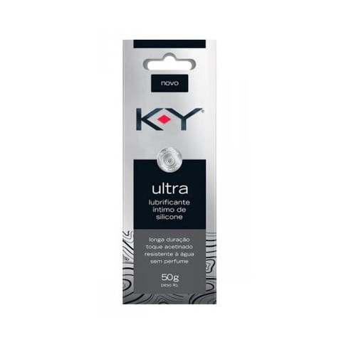 Gel Lubrificante Íntimo de Silicone K-Y Ultra 50g