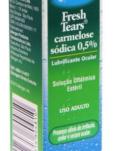 Fresh Tears 5MG/ML Solução oftálmica - Frasco com 10 mL