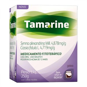 Tamarine 4.878mg + 4.719mg Geleia Oral - Frasco com 250 g