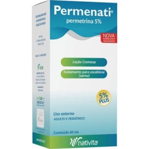 Permenati 50mg/mL Loção Tópica - Frasco com 60 mL