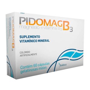 Pidomag B3  Cápsula - Caixa com 60 Cápsulas