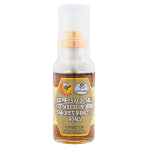 Extrato de Propólis Apis Vida Sabor Menta e Romã Spray 30mL