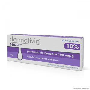 Benzac AC 100mg/g Gel dermatológico - Bisnaga com 60g