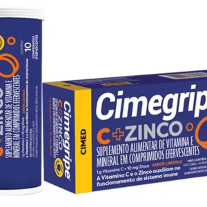 Cimegripe C 1g + Zinco - Caixa com 10 Comprimidos Efervescentes