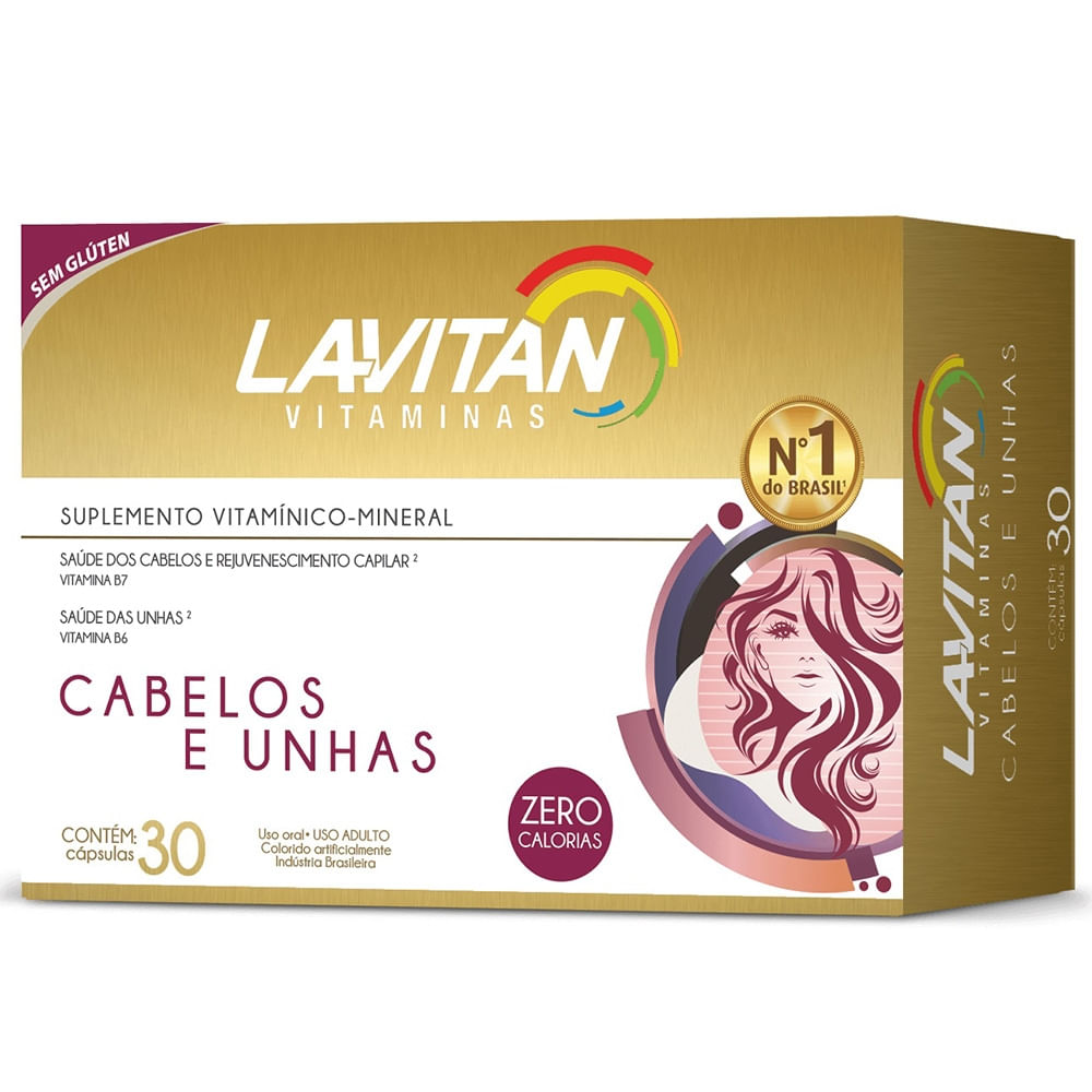 Lavitan Hair 30 Cápsulas