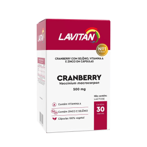 Lavitan Cranberry com 30 Cápsulas