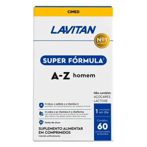 Lavitan 5G Multi Homem com 60 Comprimidos Revestidos