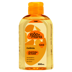 Colônia Cheirinho de Bebê João e Maria Frasco 200mL
