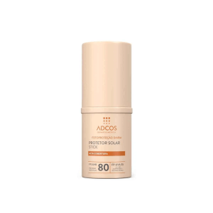 Protetor Solar Facial FPS80 Tonalizante Stick Cor Bronze Adcos 17g