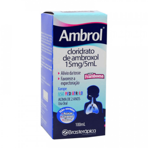 Ambrol 15mg/5mL Xarope - Frasco com 100 mL