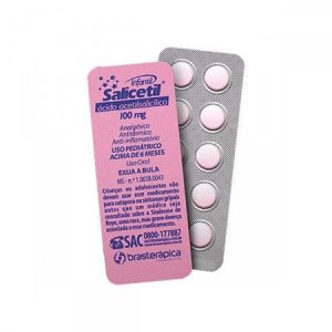Salicetil 100mg Comprimido - Blíster com 10 Comprimidos