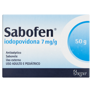 Sabofen 7mg/g Sabonete - Caixa com 50 g