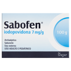 Sabofen 7mg/g Sabonete - Caixa com 100 g