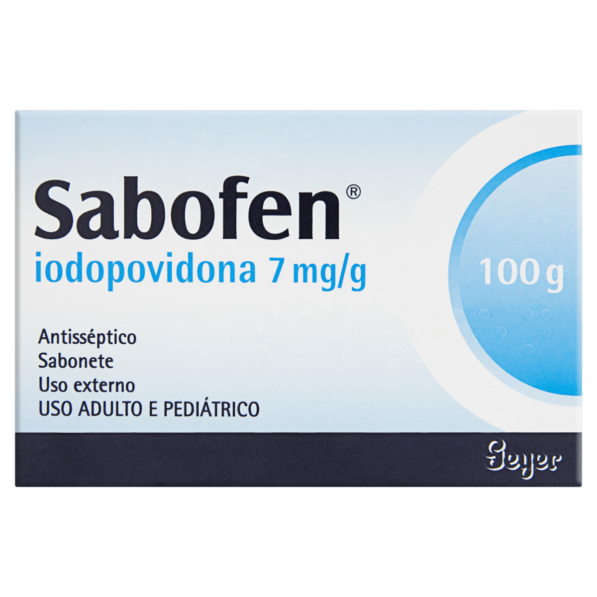 Sabofen 7mg/g Sabonete - Caixa com 100 g