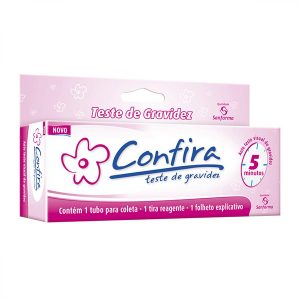Teste de Gravidez Em Tira Confira 1 Unidade