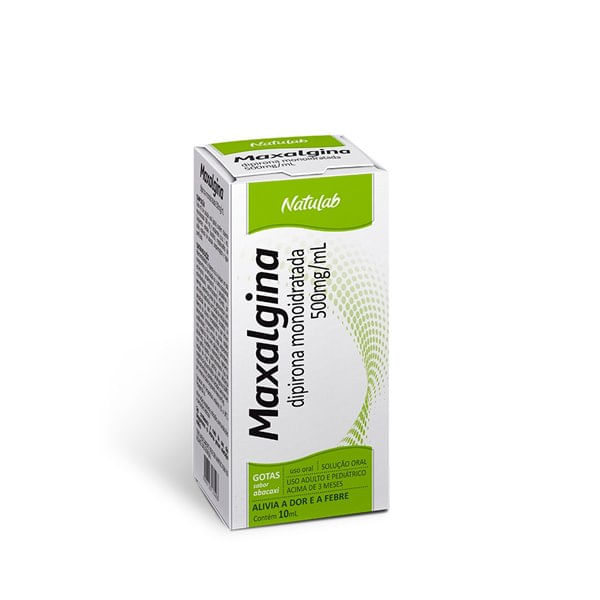 Maxalgina 500mg/mL Solução Oral (Gotas) - Frasco com 10 mL