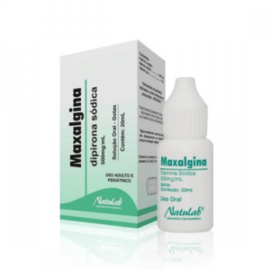 Maxalgina 500mg/mL Solução Oral (Gotas) - Frasco com 20 mL